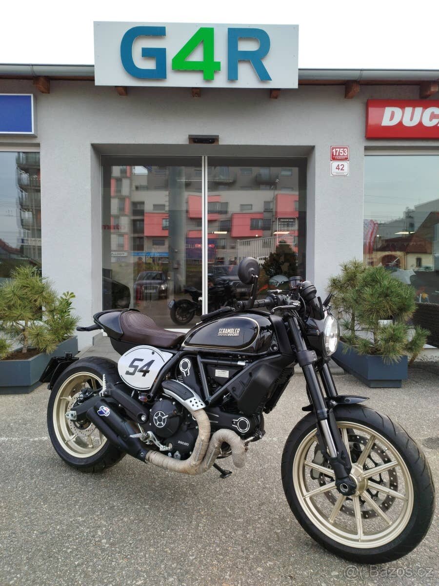 Ducati Scrambler Café Racer, Pouze 520 Km , TOP cena