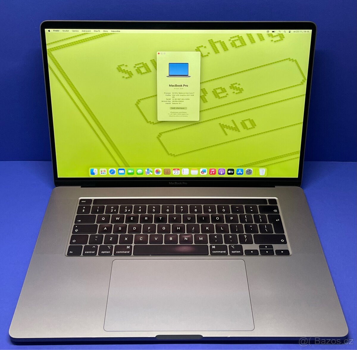 MacBook Pro 16” 2019 CTO/32GB RAM/Intel i7/512GB SSD/ Záruka