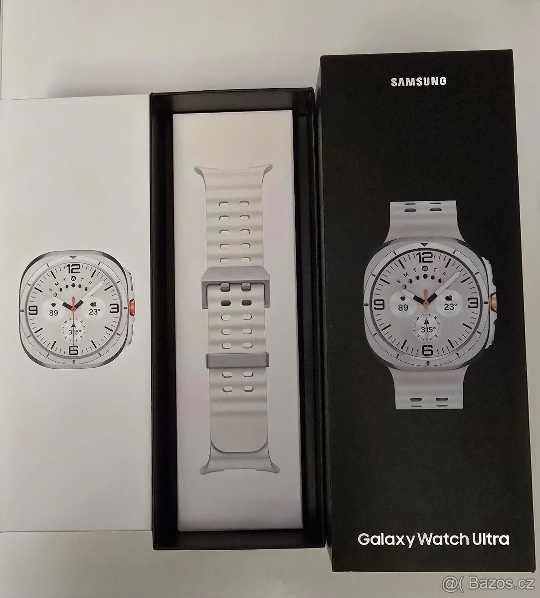 SAMSUNG GALAXY WATCH ULTRA BÍLÝ TITAN