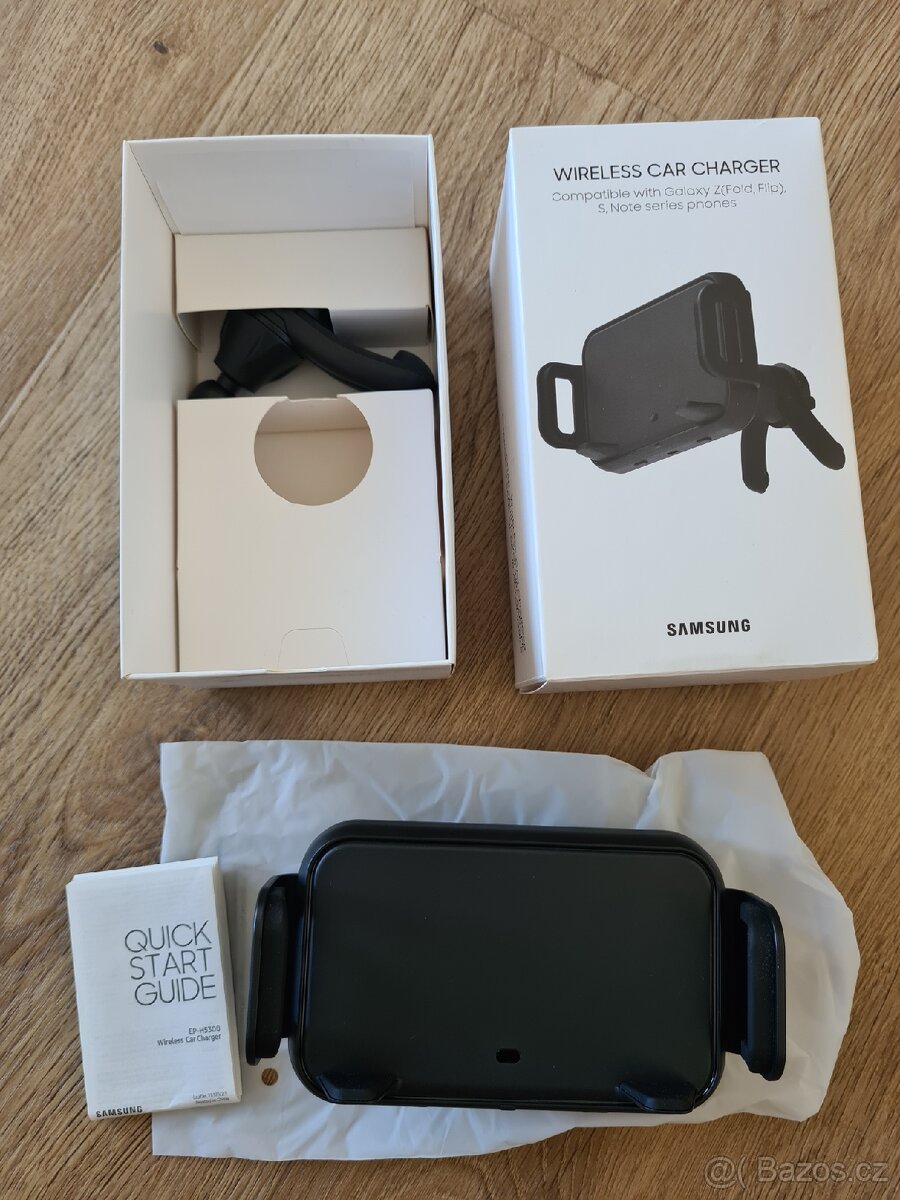 Bezdrátová nabíječka Samsung do auta EP-H5300CBEGEU