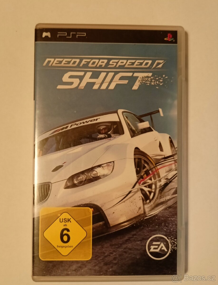 PSP hra Need for speed-Shift