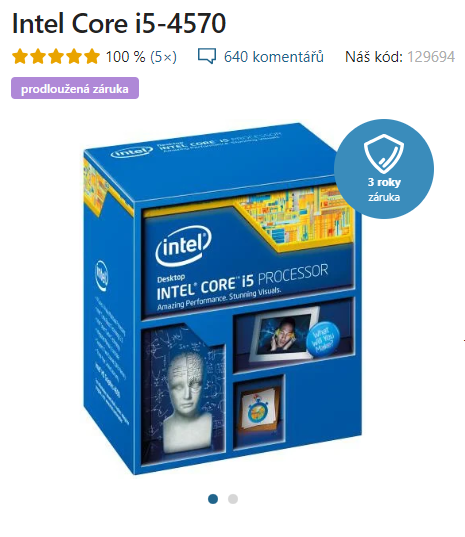 Intel core i5 4570