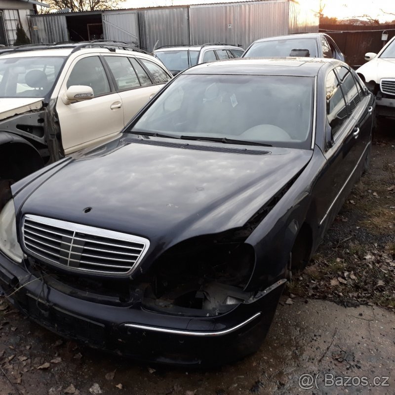 Mercedes S w220 320 CDI, prodám náhradní díly