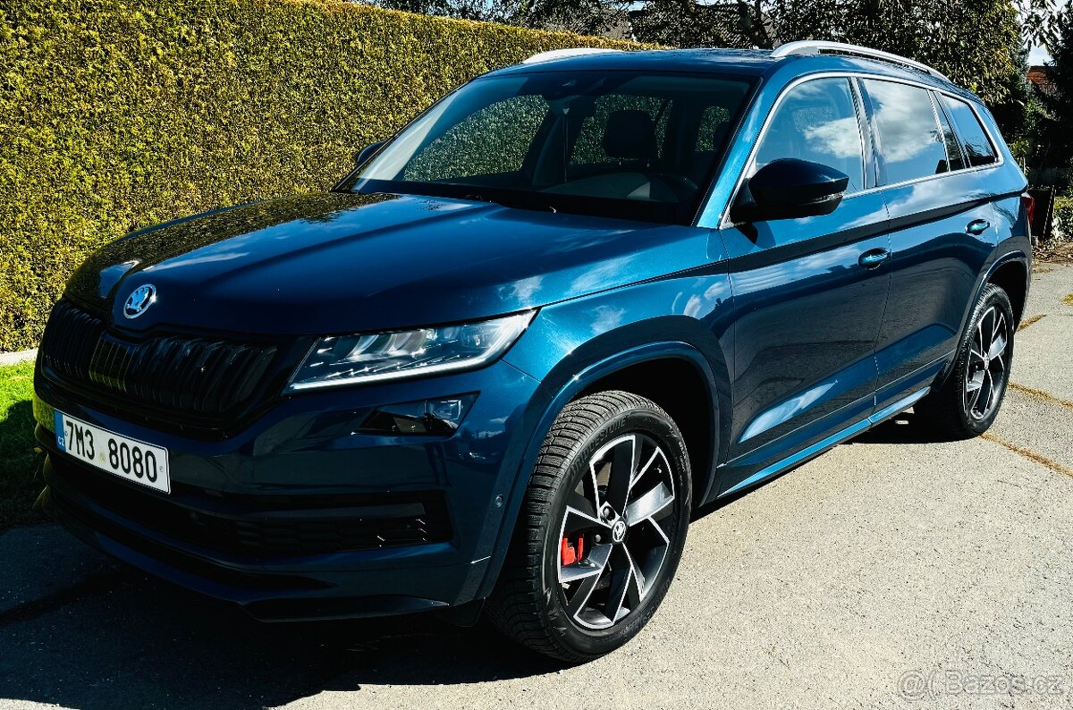 Škoda Kodiaq 2.0 TDI DSG 4x4 SportLine,NAVI,LED,KAMARA