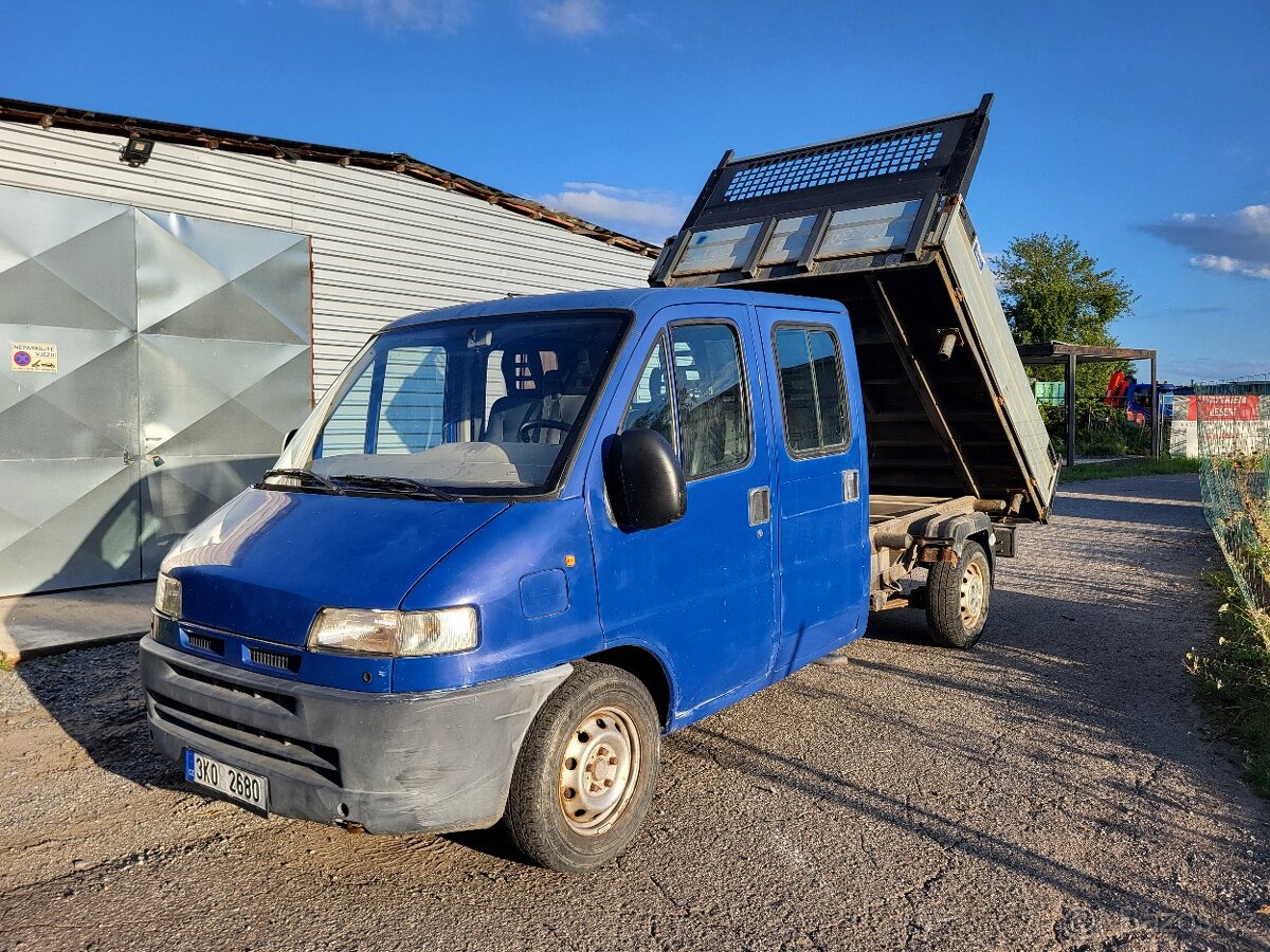 Citroën Jumper, 3S sklápěč, udělaná karoserie, tažné rozvody