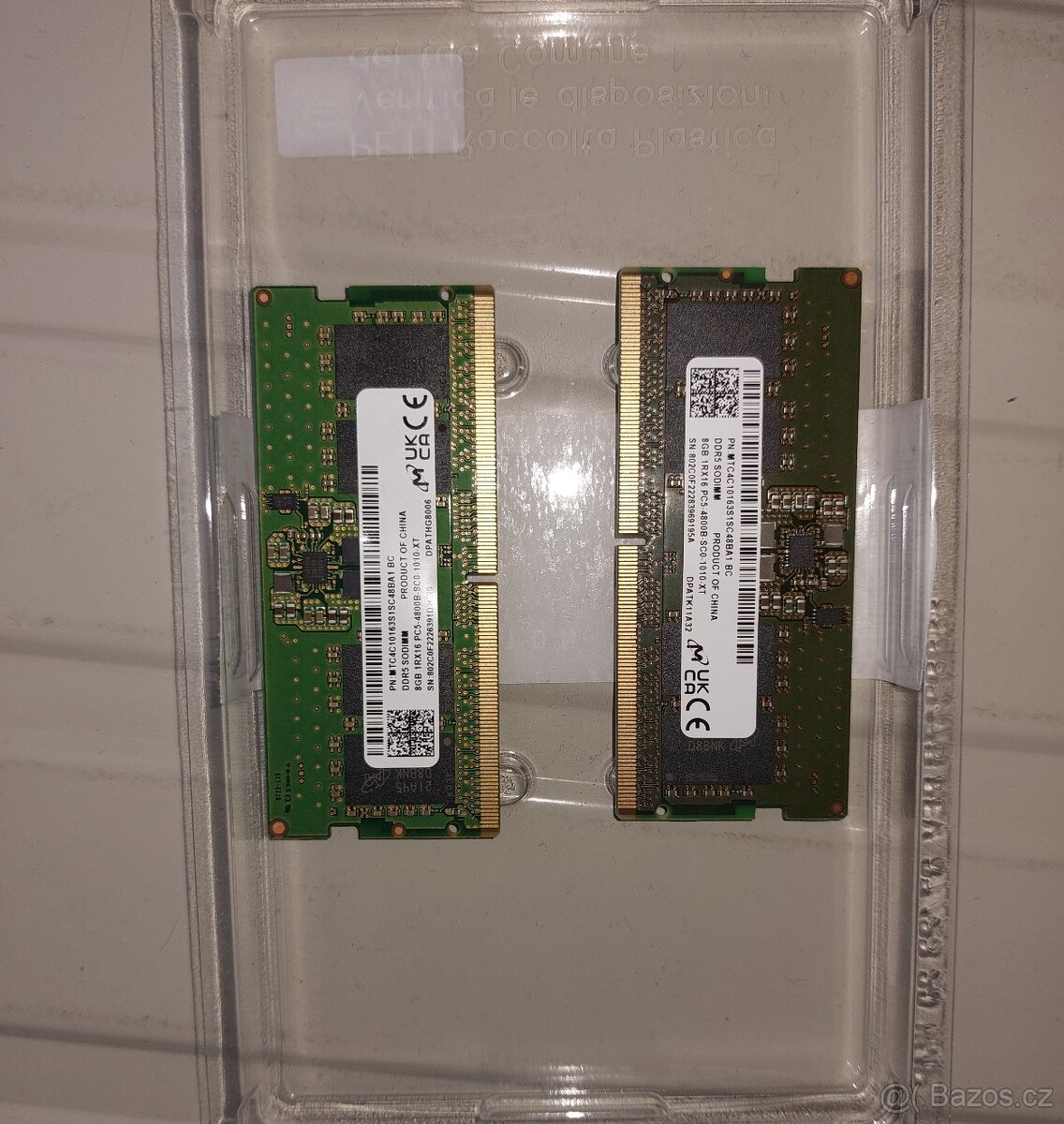 2x 8GB DDR5 SODIMM