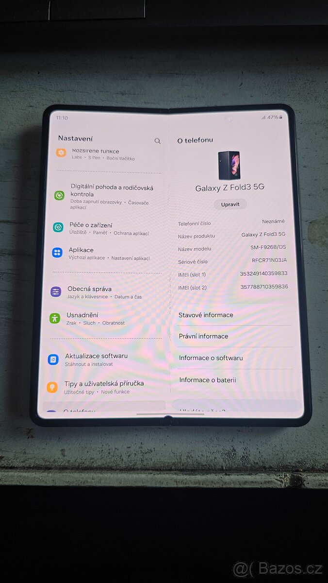 Samsung Galaxy Z Fold 3 5G - 12/256GB