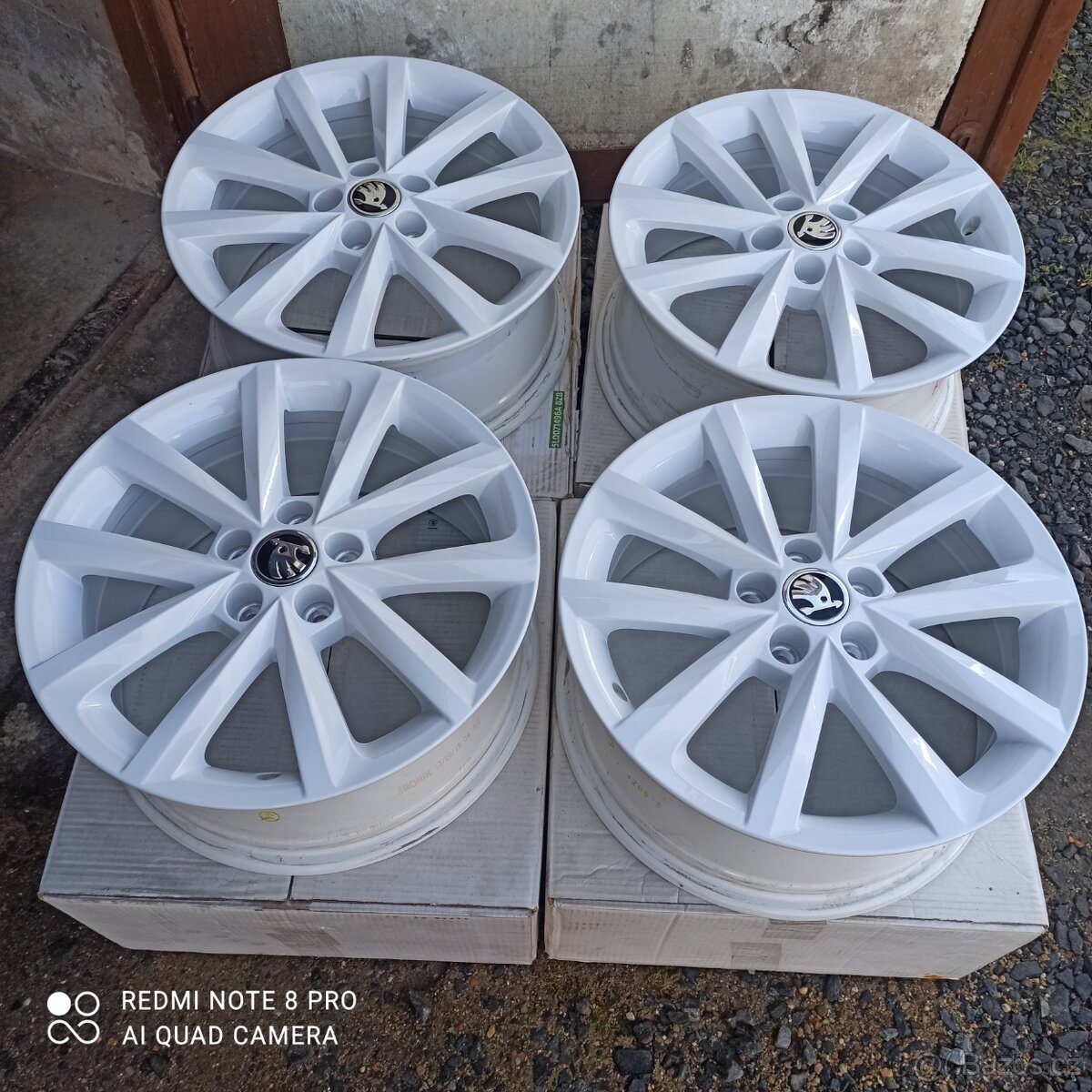 Orig.alu disky ŠKODA FABIA,RAPID,ROOMSTER,KAMIQ  16"17"