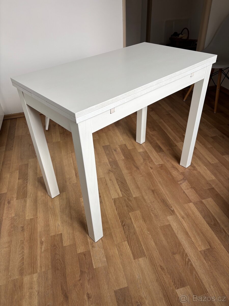 Rozkládací stůl IKEA 90x50(90) bílý