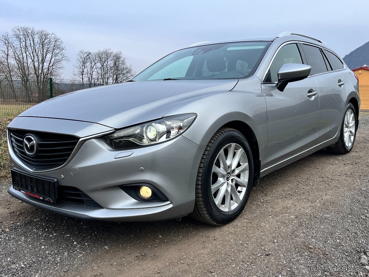 MAZDA 6 2.0i,2013,121KW,XENONY,VÝHŘEV,NAVI,ALU,PDC,TZ,RVM