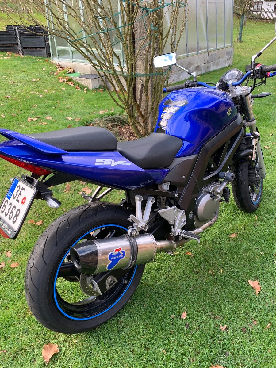 Prodám motorku Suzuki SV 650