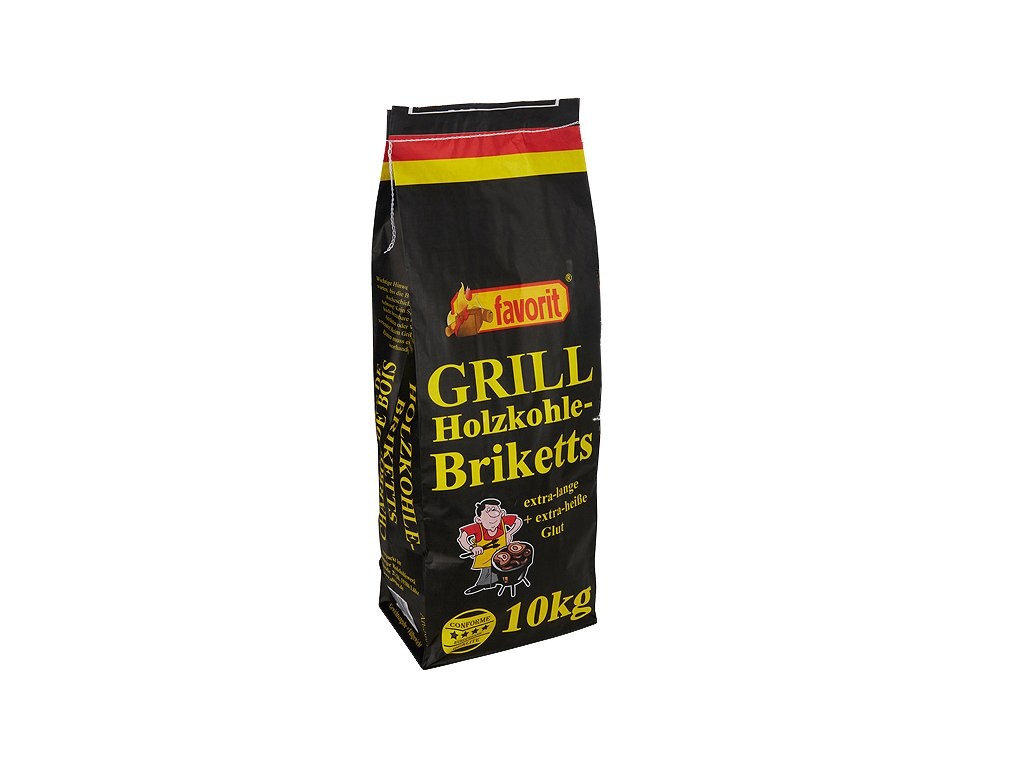 Grilovací brikety FAVORIT 10 kg