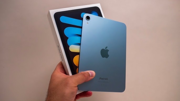 ZÁNOVNÍ+Apple IPAD  8,3“-MINI-128GB+ Wi-Fi +BLUE +2024+ZÁRUK