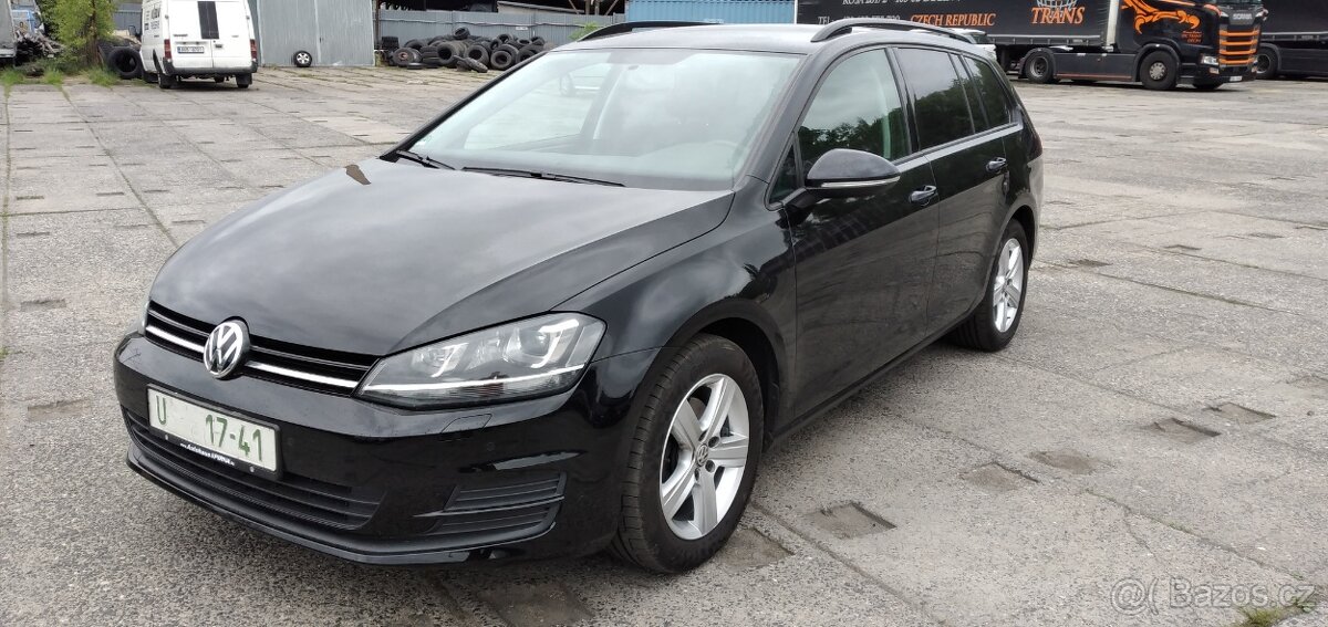 VW Golf 7 variant 2,0TDI 2015 1.majitel TOP STAV