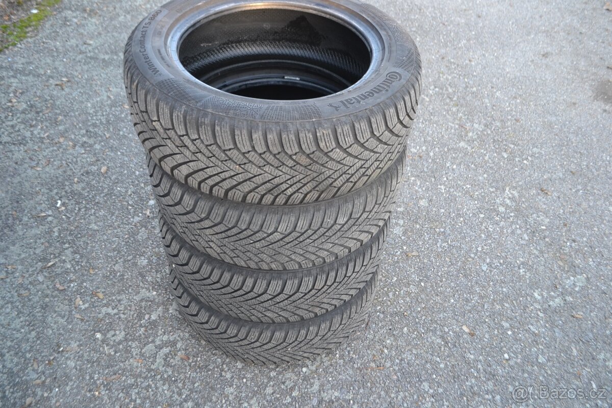 4ks zimní 205/55R16 Continental WinterContact TS860 – 6mm.