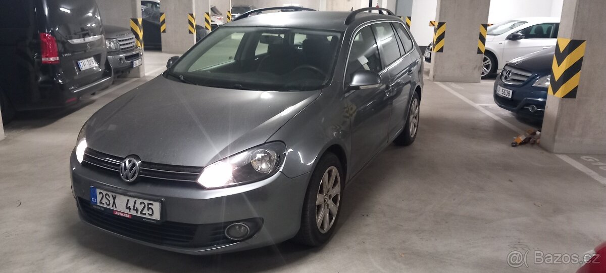 VW  Golf 6 combi.1.6 tdi 77kw rok 2010