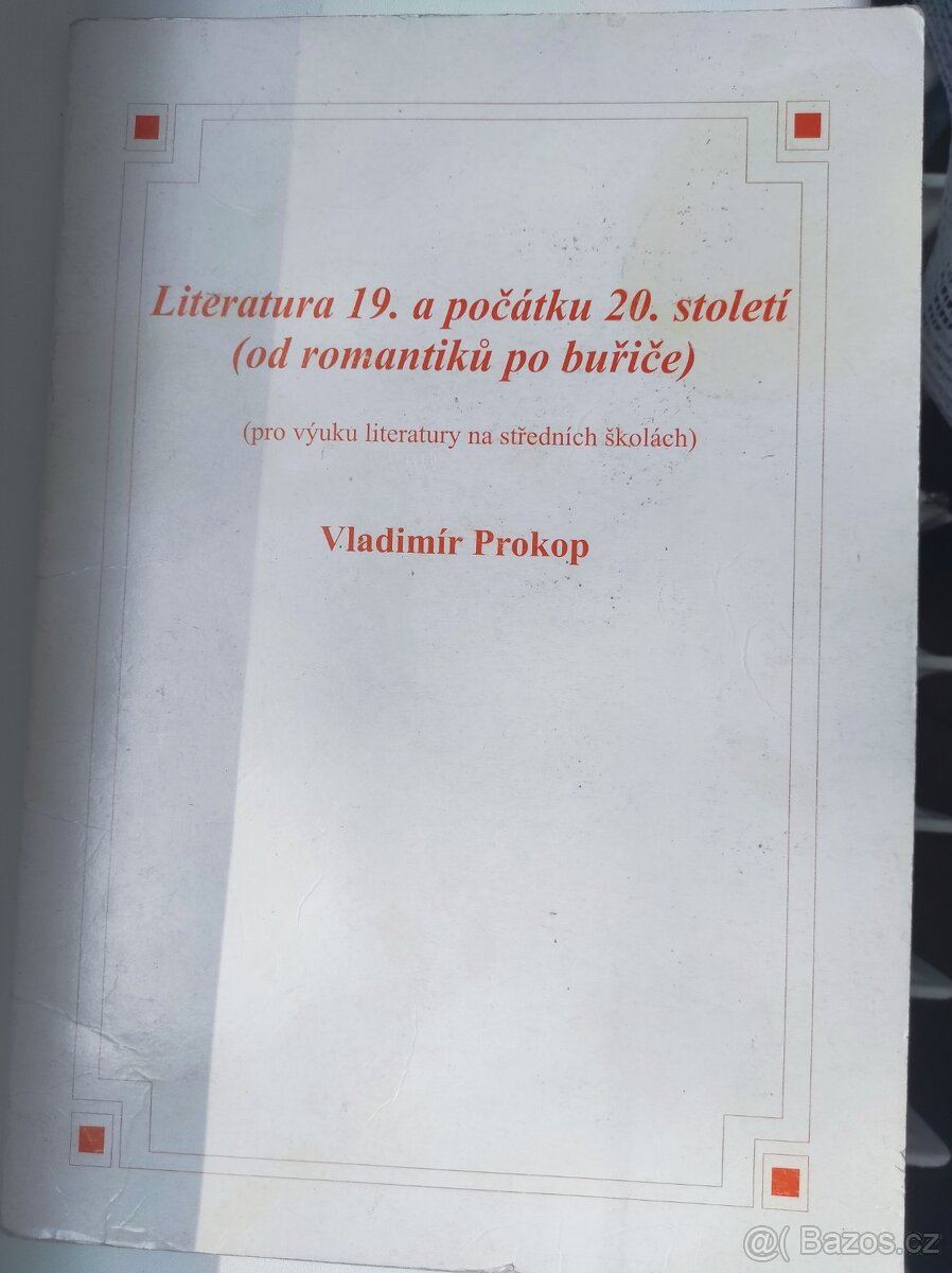 Literatura 19. a počátku 20. století - Vladimír Prokop