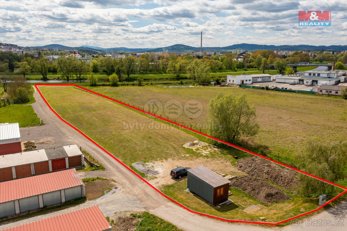 Prodej komerčního pozemku, 4644 m², Strakonice, ul. Písecká