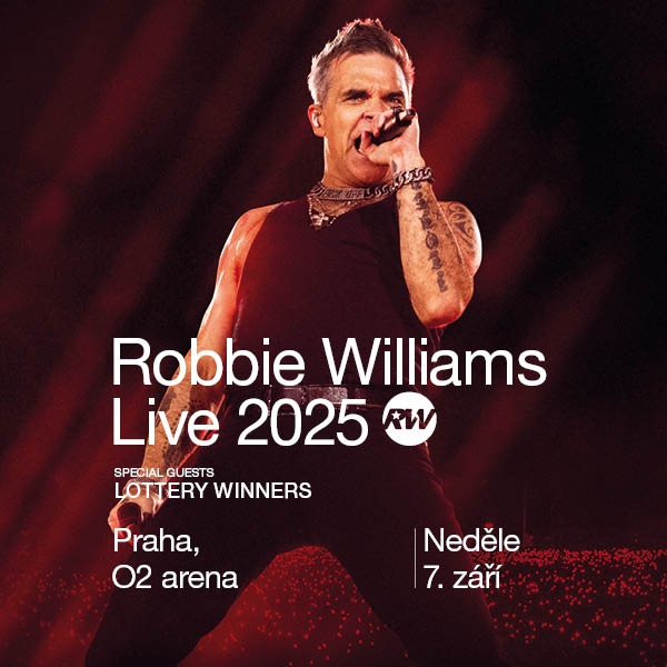 Robbie Williams Praha 7.9.2025