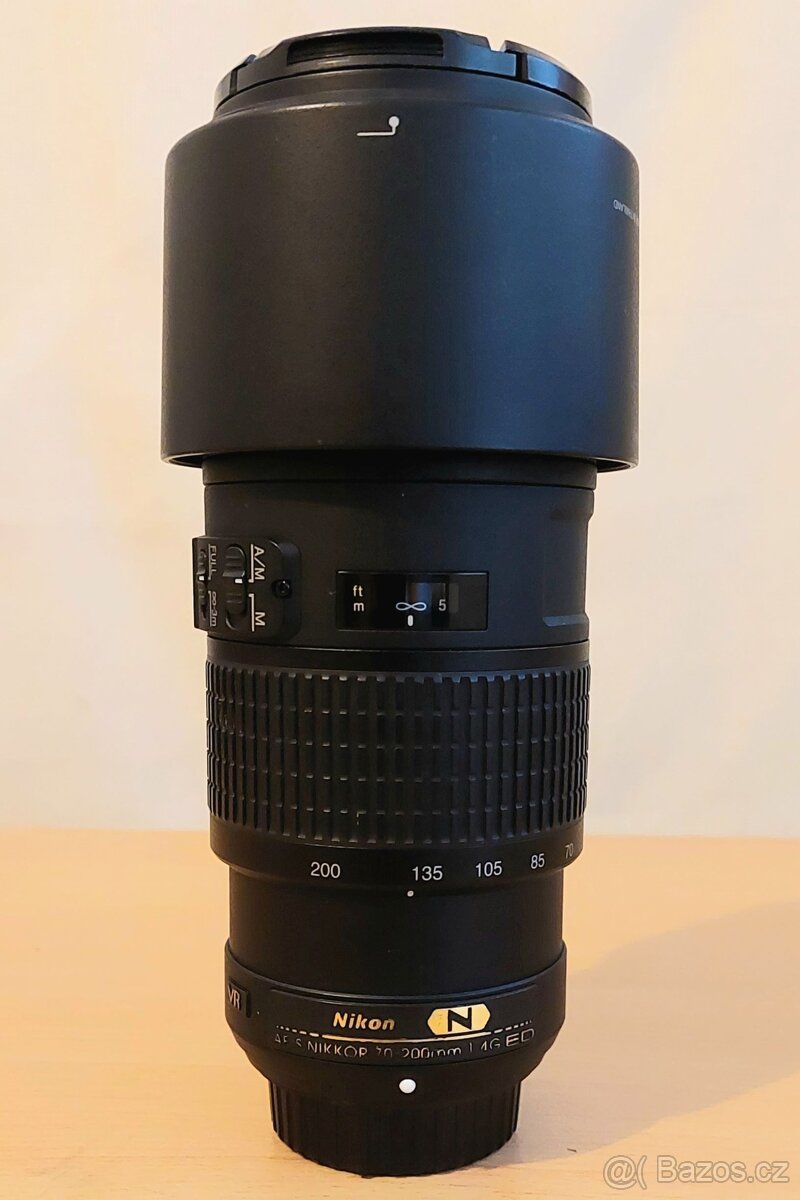 Nikon 70-200 mm f/4,0 AF-S ED VR