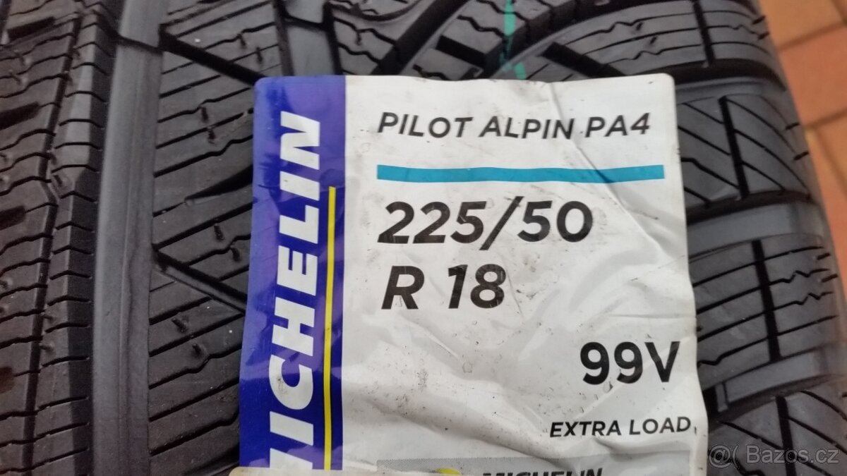 NOVÉ zimní pneumatiky MICHELIN 225/50 R18 99V XL 2KS