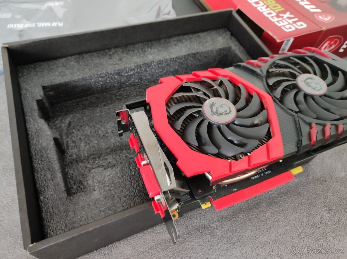 GeForce GTX 1060 6GB Nvidia MSI Gaming Twin Frozr VI