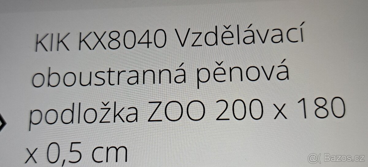 Prodej dětské vzdělávací oboustranné pěnové podložky