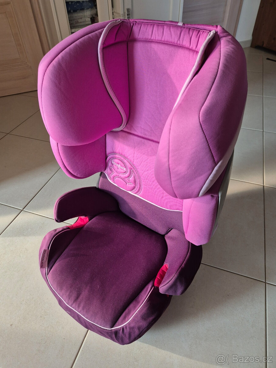 Dětská autosedačka Cybex 15-36kg - vínová, isofix