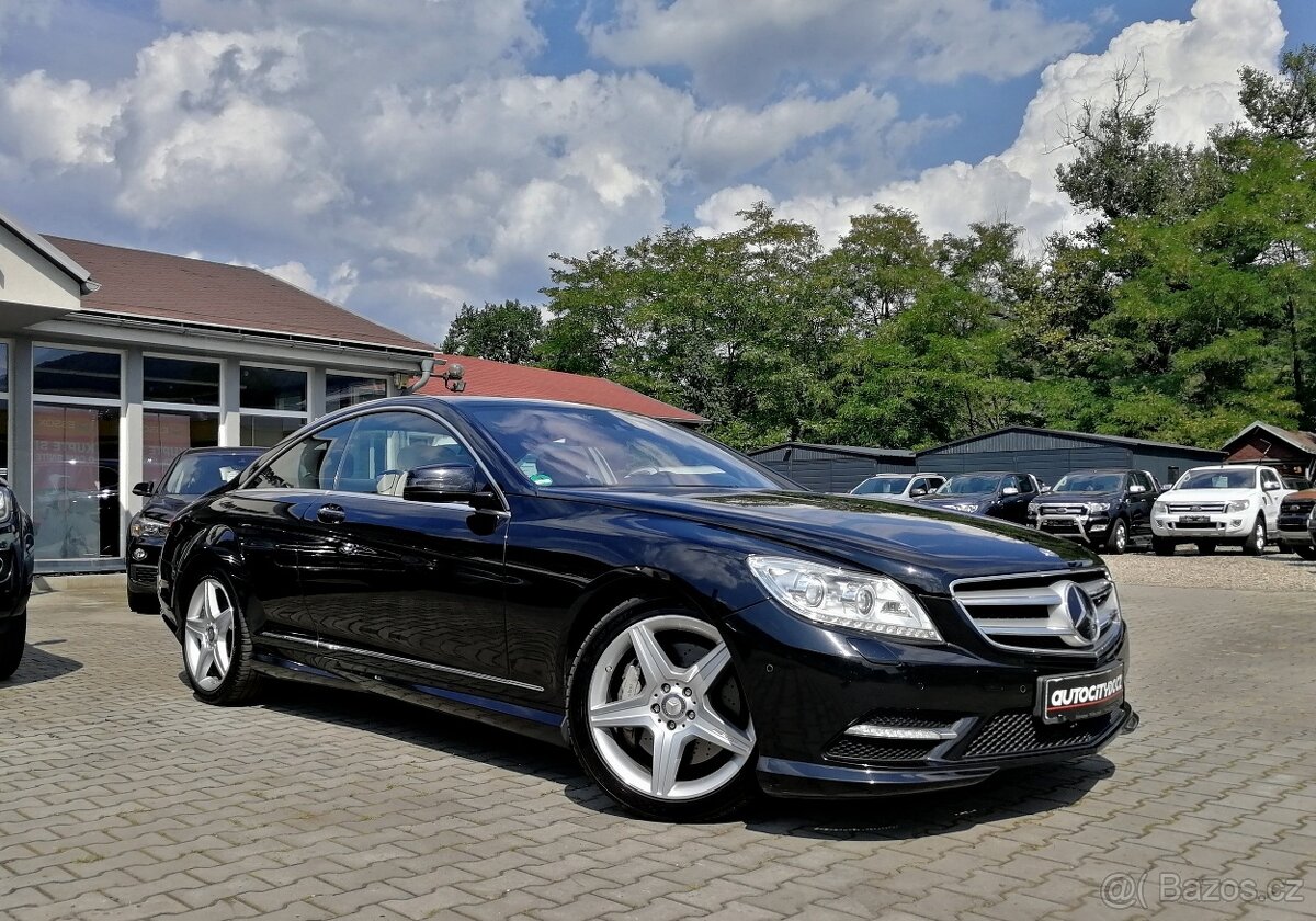 Mercedes-Benz CL 500 4MATIC, NOČNÍ VIDĚNÍ, DPH