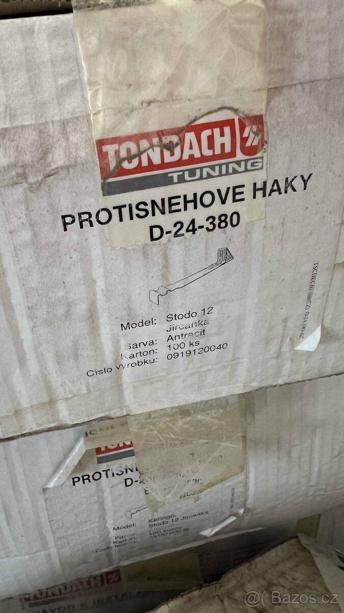 protisněhové háky Tondach