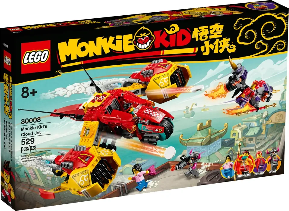 LEGO Monkie Kid 80008 Stíhačka Monkie Kida