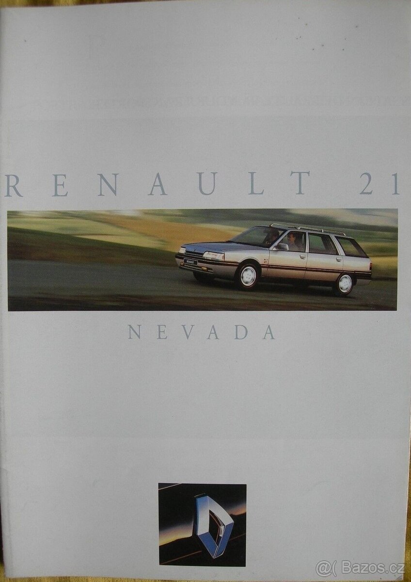 Renault 21 Nevada - (1992) - Prospekt - Výprodej 