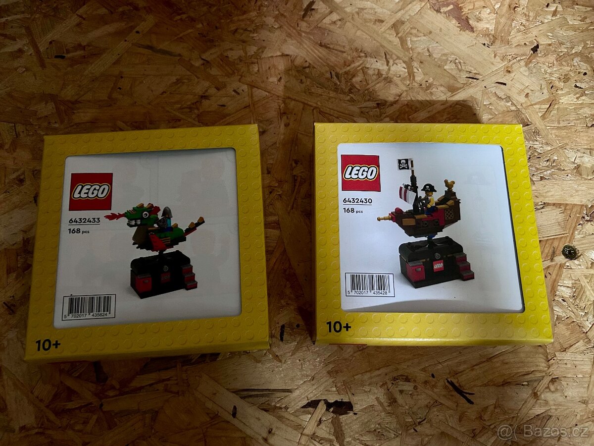 LEGO Dobrodružná jízda na drakovi a pirátská jízda