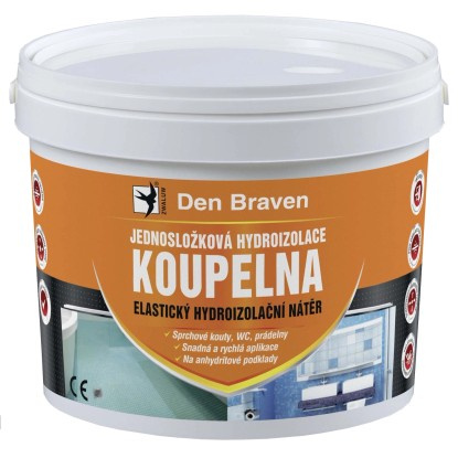 Den Braven Jednosložková hydroizolace KOUPELNA 5 kg