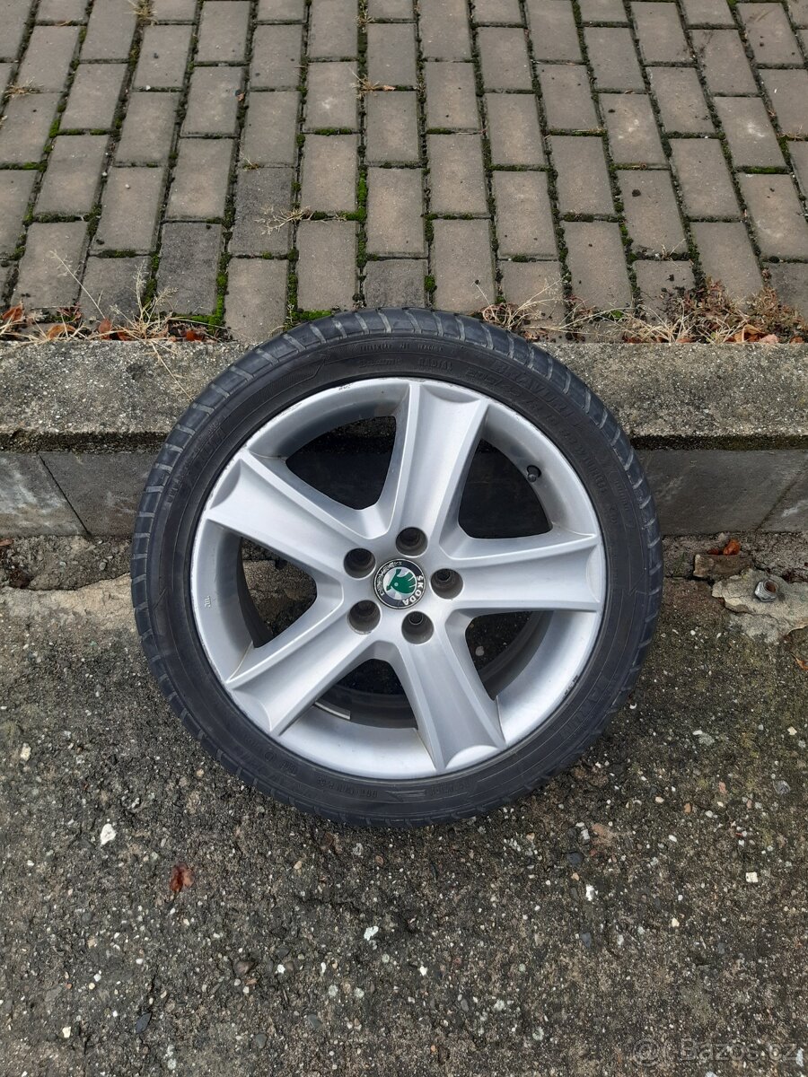 Alu kola Škoda 5x100 R16