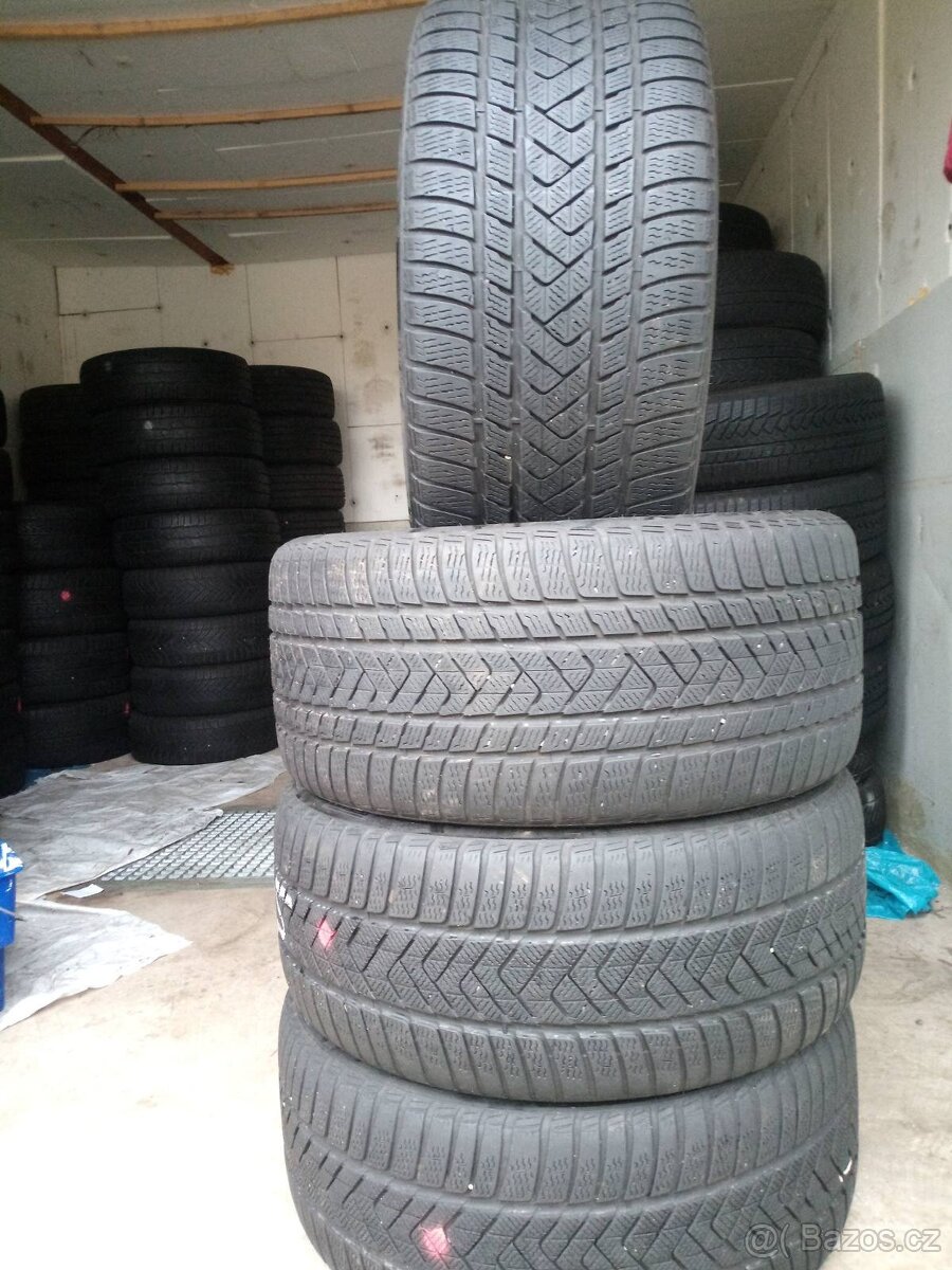 Prodám 4 zimní použité pneu Pirelli 315/35/R21