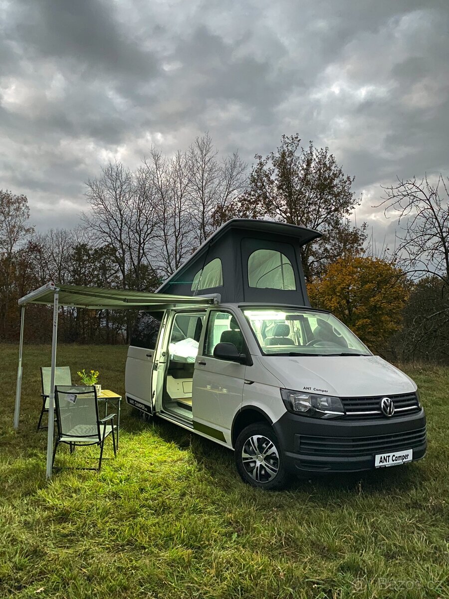 VW Transporter T6 Camper (NOVÁ VESTAVBA)