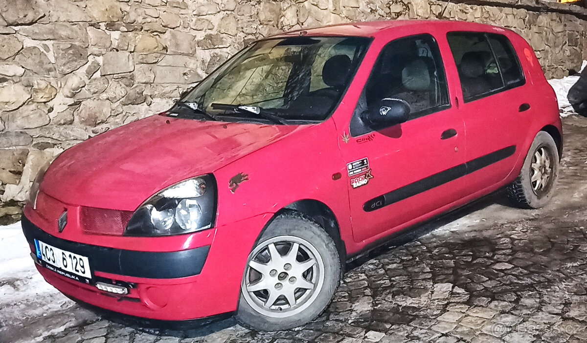 Prodám Renault Clio 1,5 DCi 2001