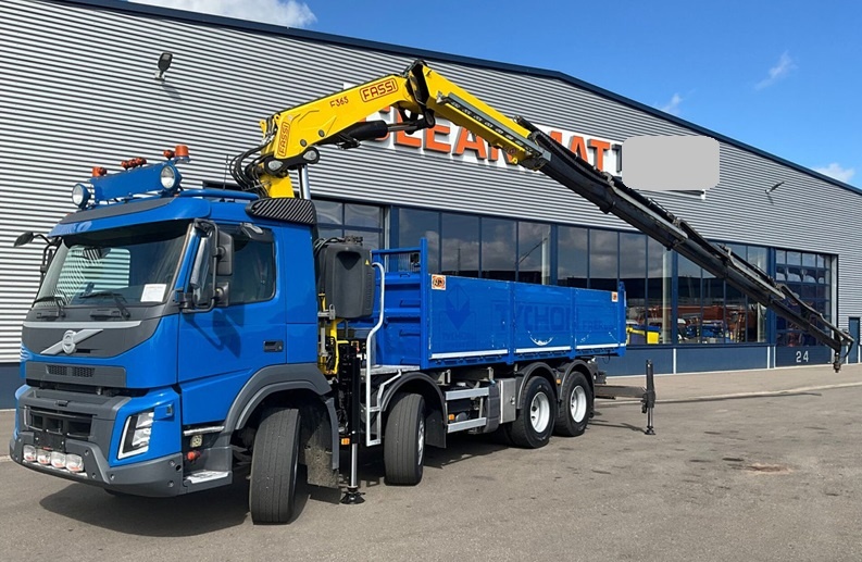 Volvo FMX 540 - 8x4 – Sklápěč S3/Valník + HR-Fassi F365RA.2.