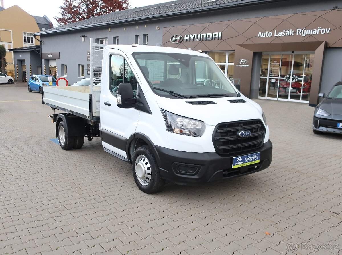 Ford Transit 2.0EcoBlue 96kW SKLÁPĚČ TAŽNÉ ČR DPH 1MAJITEL