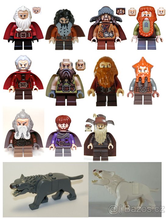 Koupím nebo vyměním LEGO Figurky Pán Prstenů/Hobbit.