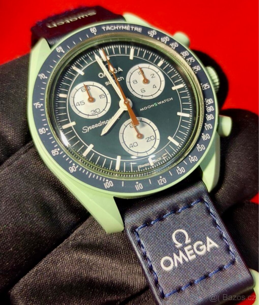 Hodinky Omega MoonSwatch "mission on Earth"