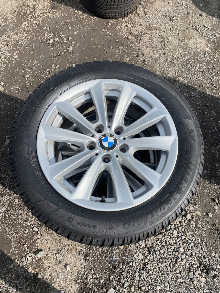 Sada ALU BMW 5 225/55 R17 vč pneu