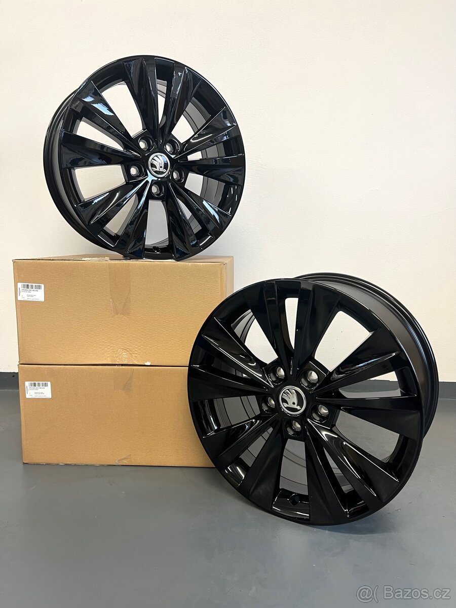 Originální alu kola Twister, Škoda Superb 2, 5x112 r17