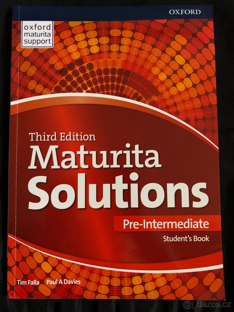 Maturita Solutions, Pre-Intermediate, Third Edition,učebnice