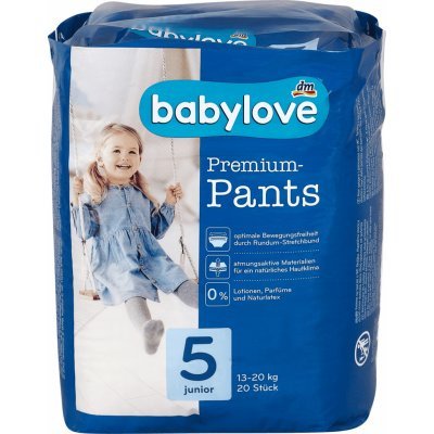 13KS BABYLOVE PREMIUM PANTS SLIPOVÉ PLENKY 5 JUNIOR (15-20 K