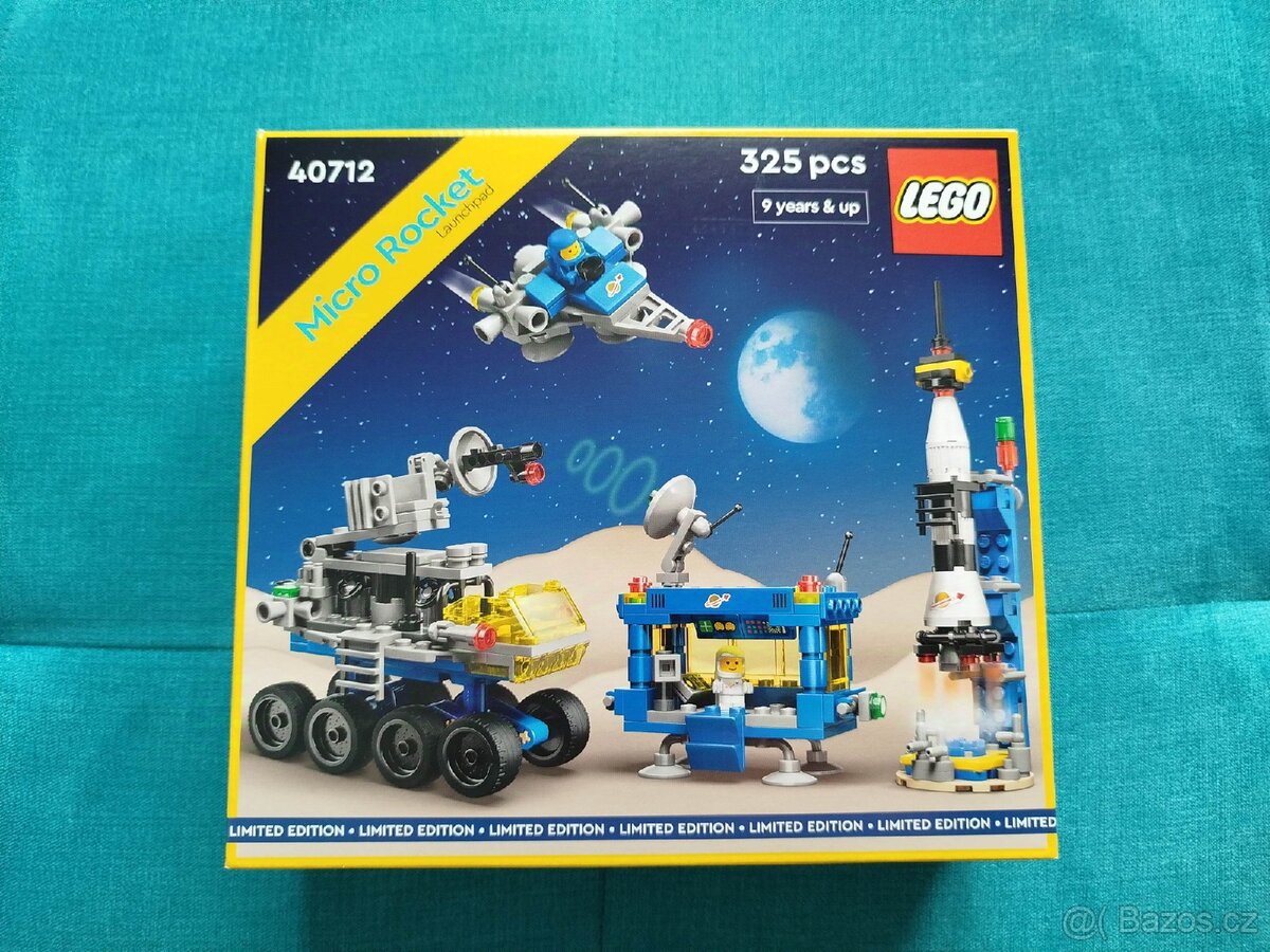 LEGO 40712 Miniaturní startovací rampa pro raketu