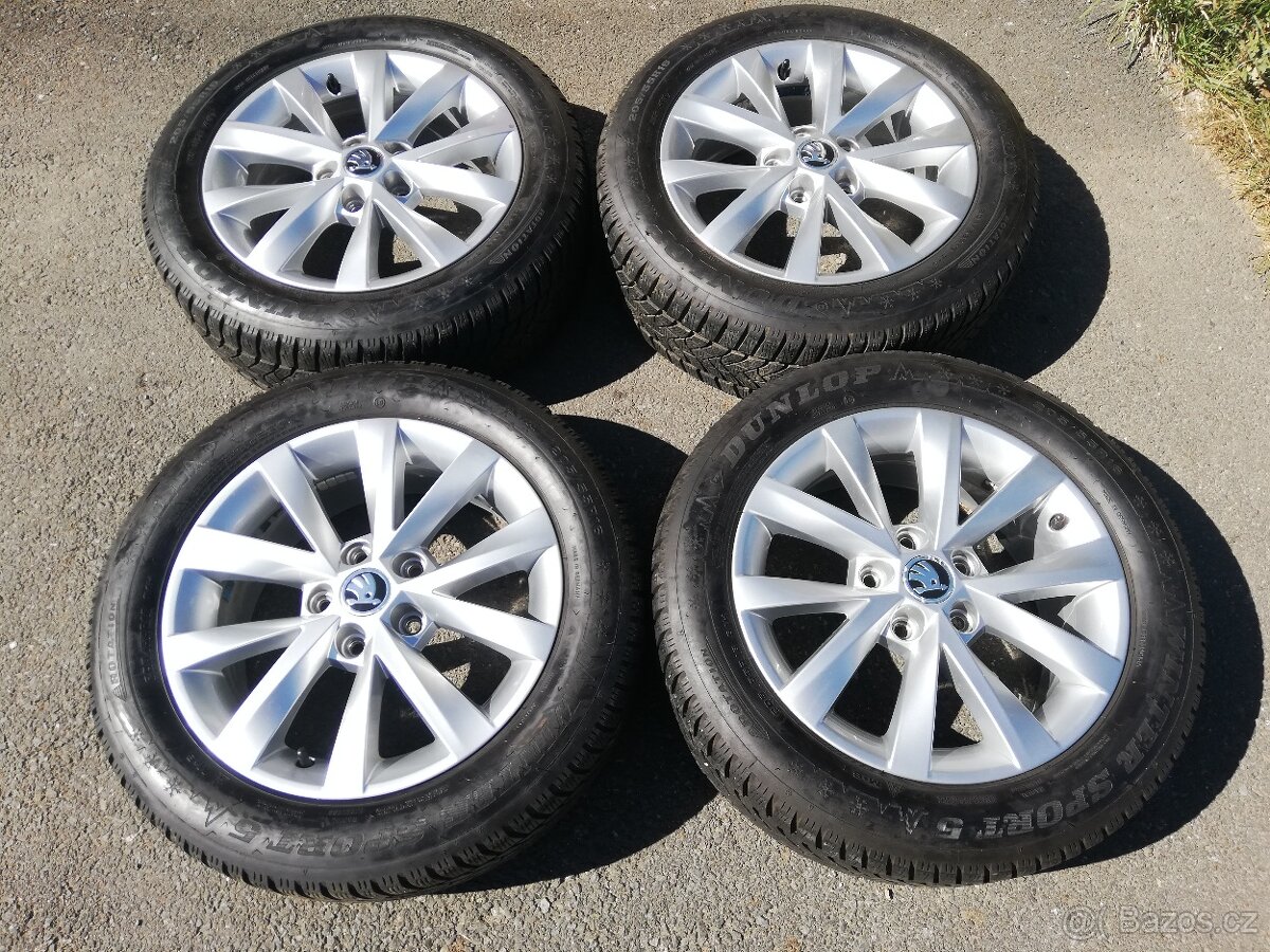 Zimní alu Škoda Octavia III Face,Octavia III, 205/55 R16