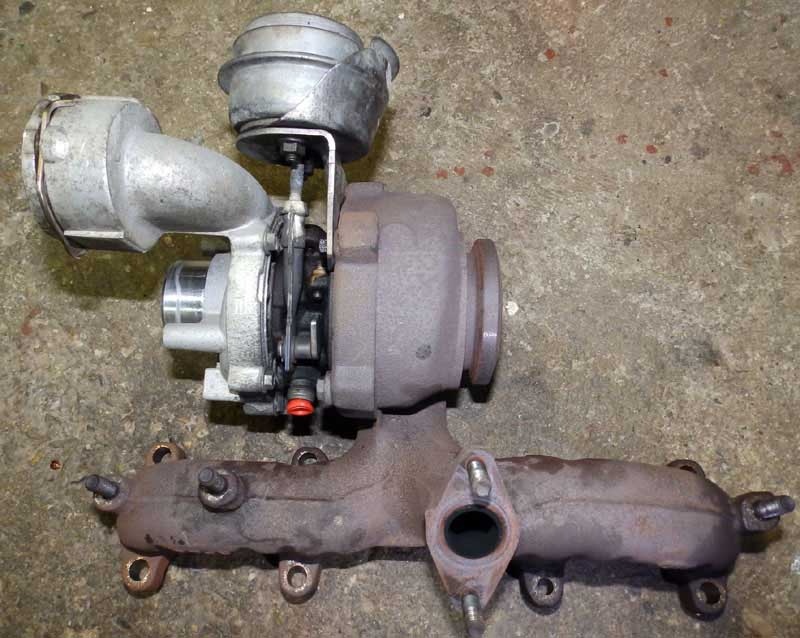 Turbo Garrett z motoru 1.9TDi 77kw BXE