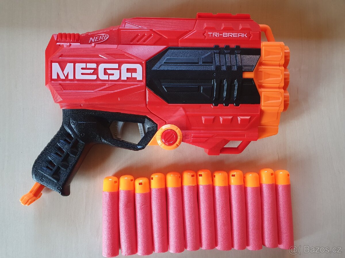 Nerf tri-break + 12 nábojů